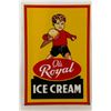 Image 2 : Royal Ice Cream Tin Litho Sign