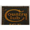 Image 2 : Country Club Ice Cream Tin Litho Sign