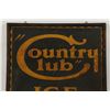 Image 2 : Country Club Ice Cream Tin Litho Sign