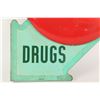 Image 2 : Coca-Cola Tin Litho "Drugs" Button Sign