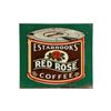 Image 1 : Red Rose Coffee Tin Litho Sign