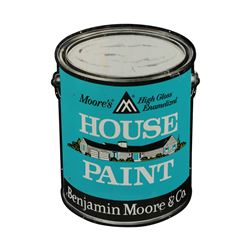 Benjamin Moore House Paint Tin Litho Sign