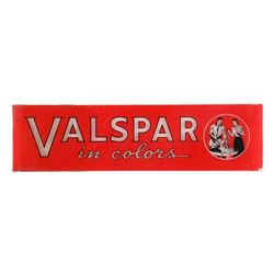 Valspar Paint Glass Sign