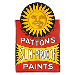 Patton’s Sunproof Paints Porcelain Sign