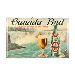 Canada Bud Celluloid Sign