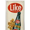 Image 2 : 7-UP "Like" Tin Litho Sign