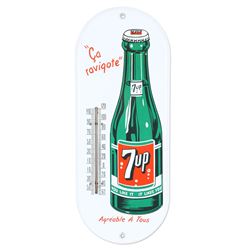 7-Up Porcelain Thermometer