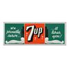 Image 1 : 7-UP Tin Litho Sign