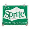 Image 1 : Sprite Tin Litho Product Rack Sign