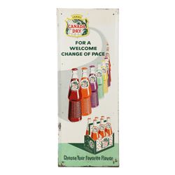 Canada Dry Tin Litho Sign