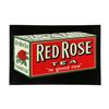 Image 1 : Red Rose Tea Tin Litho Sign