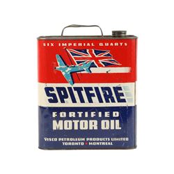 Spitfire Motor Oil Six Quart Can