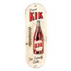 Image 1 : Kik Cola Tin Litho Thermometer