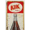 Image 2 : Kik Cola Tin Litho Sign