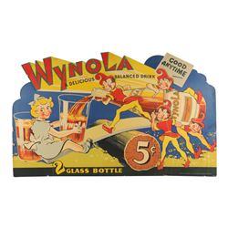 Wynola Die-Cut Cardboard Sign
