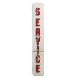 Vertical Dealer "Service" Sign