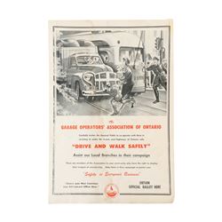 Garage Operators Association Poster