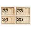 Image 2 : Gasoline Pump Cardboard Price Cards