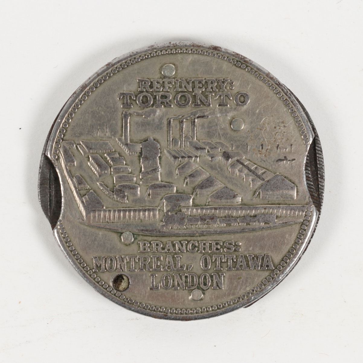 British American Oil Pocket Knife