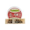 Image 1 : Farmers Union Gas Pump Globe, Ad Glass