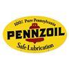 Image 1 : Pennzoil Lubrication Tin Litho Sign