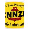 Image 3 : Pennzoil Lubrication Tin Litho Sign