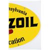 Image 7 : Pennzoil Lubrication Tin Litho Sign