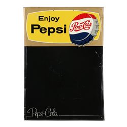 Pepsi Tin Litho Chalkboard
