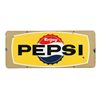 Image 1 : Pepsi Porcelain Door "Kick" Plate Sign