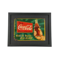 Coca-Cola Tin Litho Sign