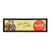 Image 1 : Coca-Cola Cardboard Trolley Sign