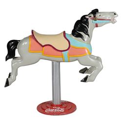 Carousel Horse on Coca-Cola Base