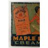 Image 2 : Large Maple Leaf Flour Tin Litho Sign