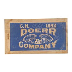 C.H. Doerr Berlin Crate Lid