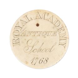 1768 Antique Academy Ticket