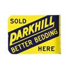 Image 1 : Parkhill Bedding Porcelain Flange Sign