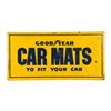 Image 1 : Good Year Car Mats Tin Litho Sign