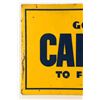Image 2 : Good Year Car Mats Tin Litho Sign