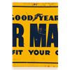 Image 3 : Good Year Car Mats Tin Litho Sign