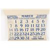 Image 3 : London Mutual Fire Insurance Paper Calendar
