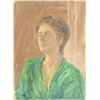 Image 1 : ROLF HARRIS Australian b.1930 OOC Lady Portrait