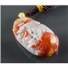 Image 3 : Chinese Two Tone Hardstone Carved Fu Mouse Toggle