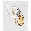 Image 3 : Citrine & Diamond Earrings RV $200