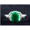 Image 1 : Sterling Silver Emerald Ring RV $350
