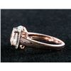 Image 3 : Silver Rhodium Plated Morganite Ring Rv $300
