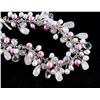 Image 2 : Silver Pearl Pink Ribbon Charm Bracelet RV $300