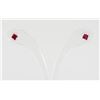 Image 3 : 0.37CT Ruby Earrings RV $300