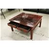 Image 5 : Chinese Lacquered Wood Low Tea Table