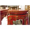 Image 6 : 19/20th Century Chinese Red Lacquer Furniture Set