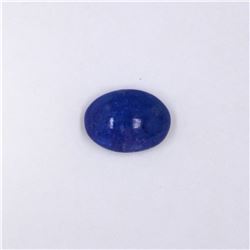 8.19 ct tanzanite cab oval cut
